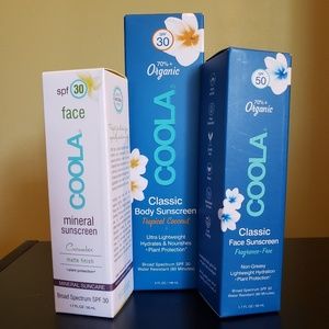 Coola Sunscreen Lot